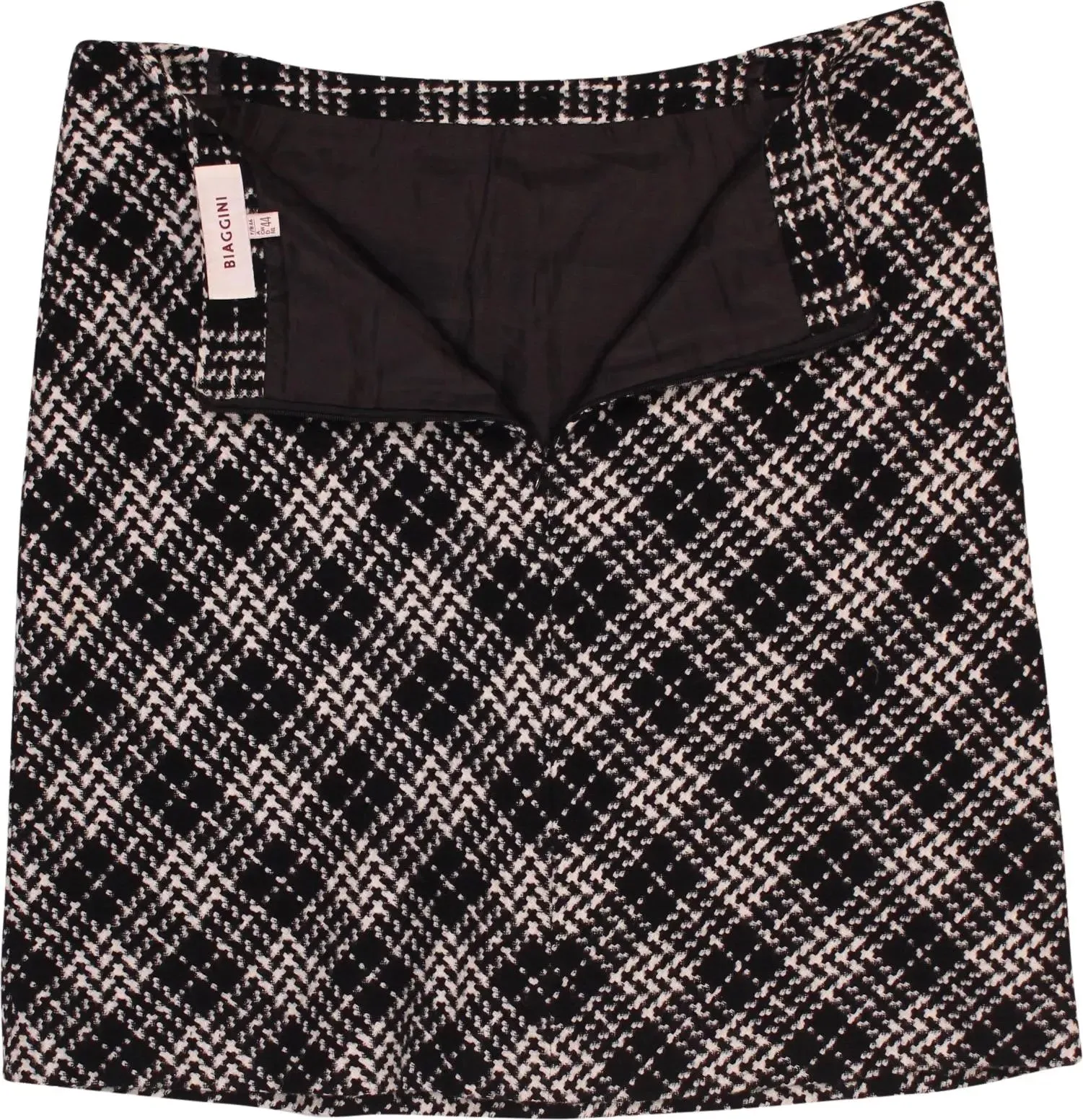 Belted Checked Skirt | ThriftTale