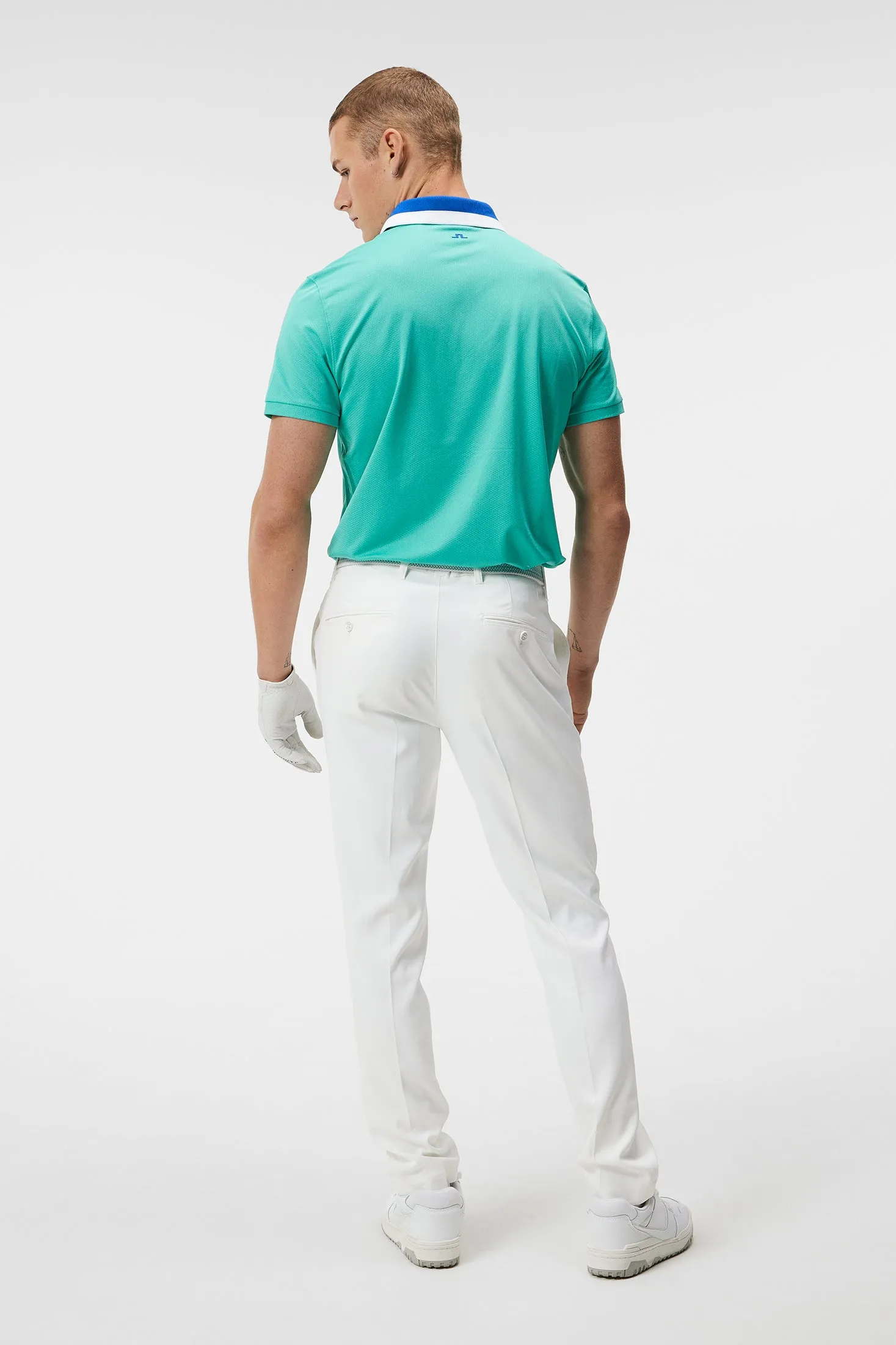 Benji Regular Fit Polo / Bright Aqua