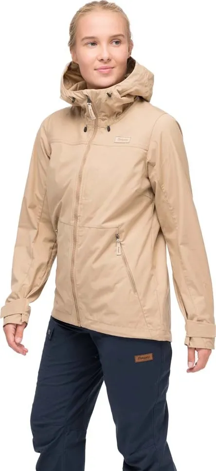 Bergans Women's Nordmarka Leaf Light Wind Jacket Warm Sand | Buy Bergans Women's Nordmarka Leaf Light Wind Jacket Warm