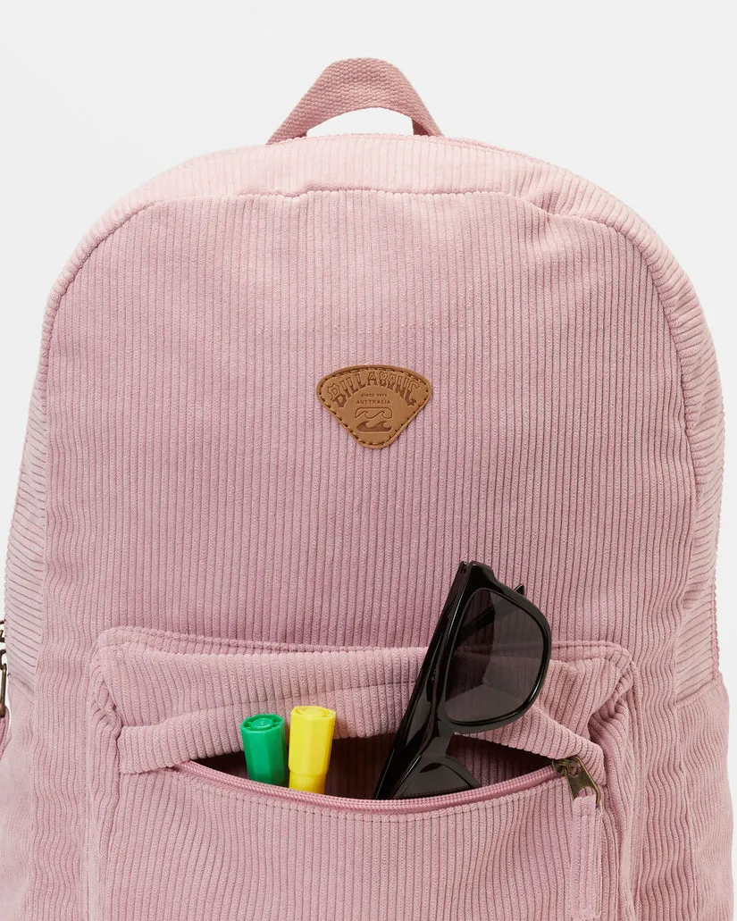 Billabong Schools Out Cord Backpack-Iced Lavender