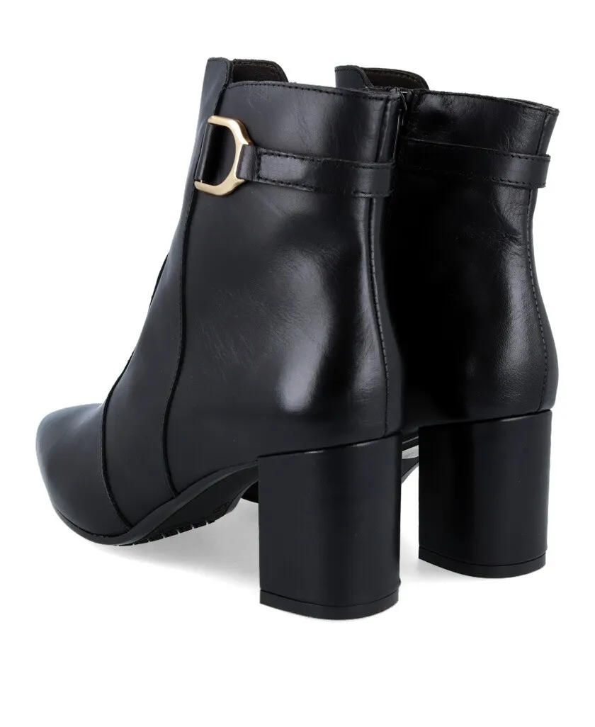 Black heeled ankle boot Catchalot 778