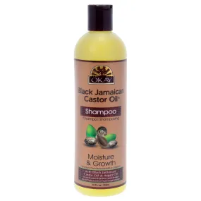 Black Jamaican Castor Oil Shampoo by Okay for Unisex - 12 oz Shampoo