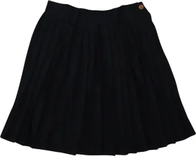 Black Pleated Skirt | ThriftTale