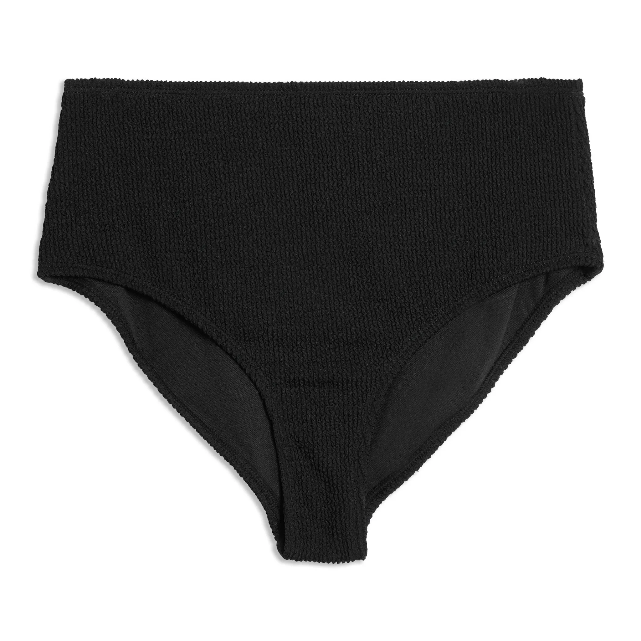 Black Rib Bikini Pant