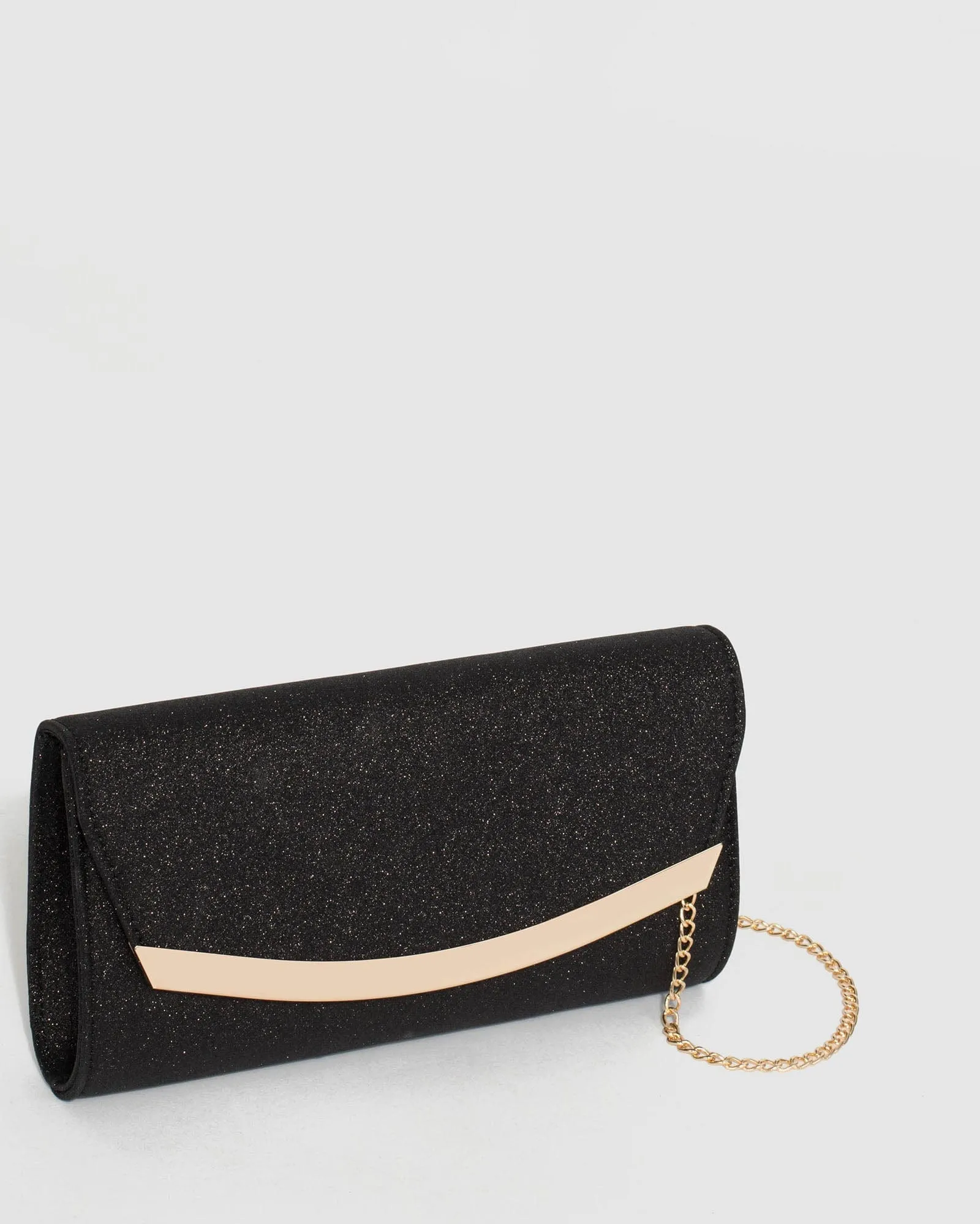 Black Sammi Evening Clutch Bag