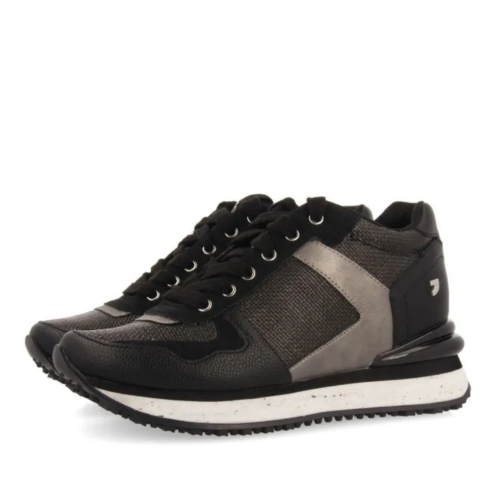 BLACK SNEAKERS FOR WOMEN BARLASSINA