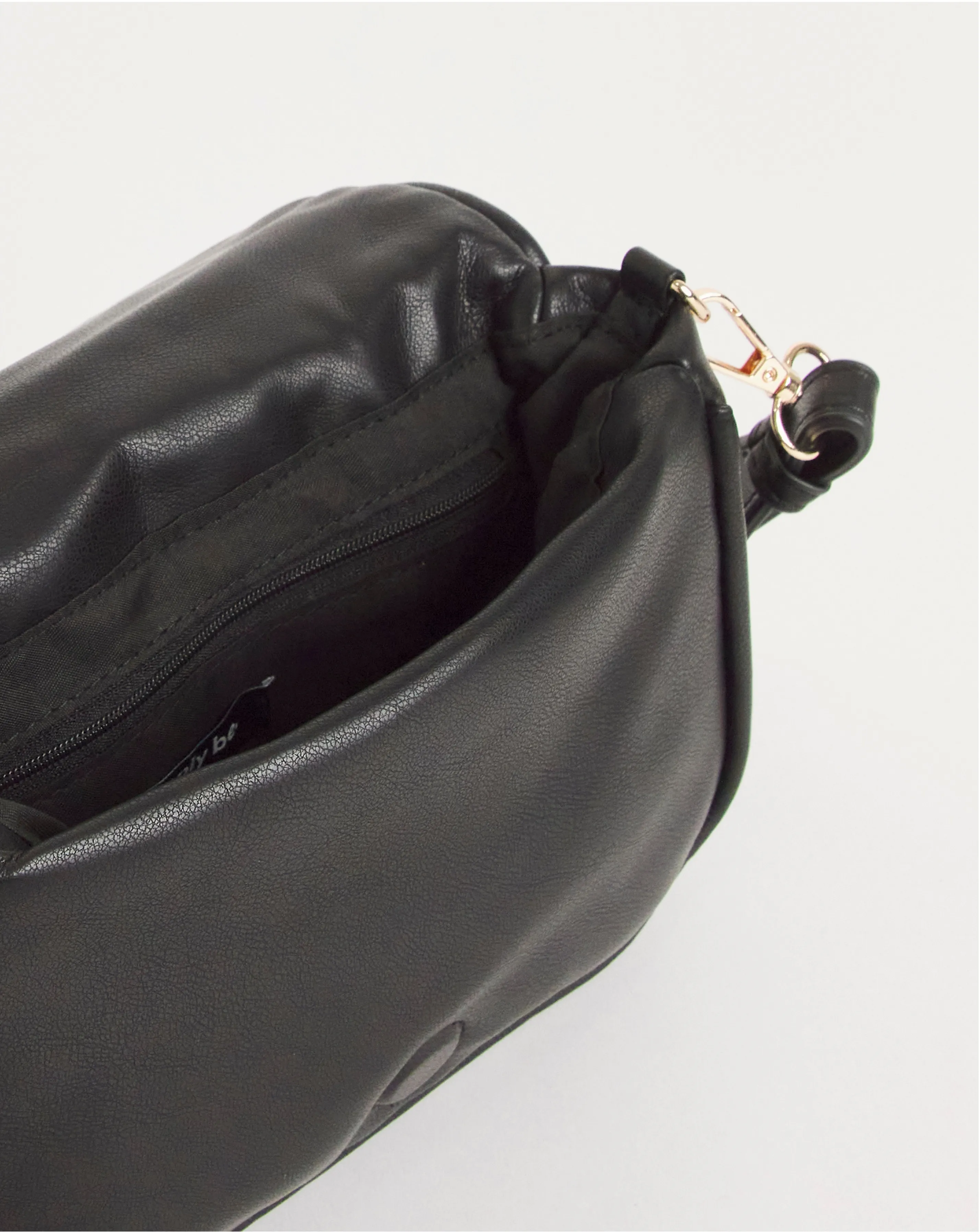 Black Soft Volume Camera Bag