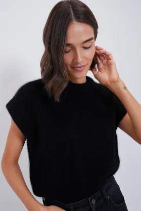 Black Softest Olivia Vest