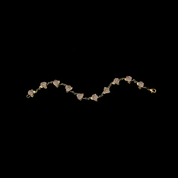 Blushing Rose Bracelet by Michael Michaud