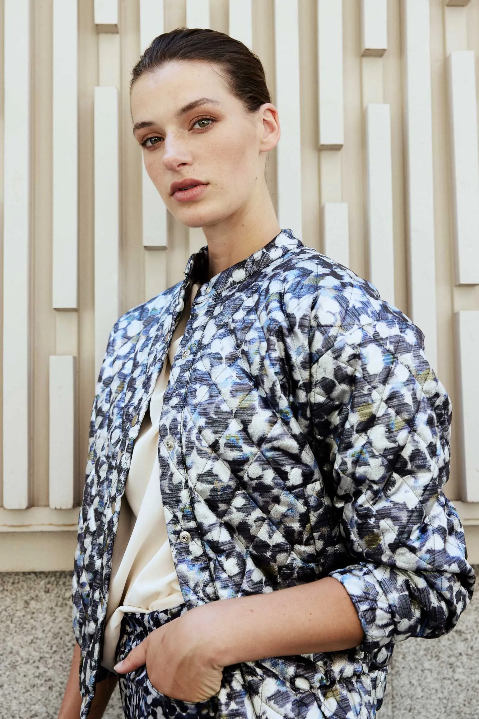 Bomber CARLTON Print Galaxy