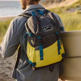 Boondocker Recycled 26L Backpack - Grey Olive/Sheen Yellow