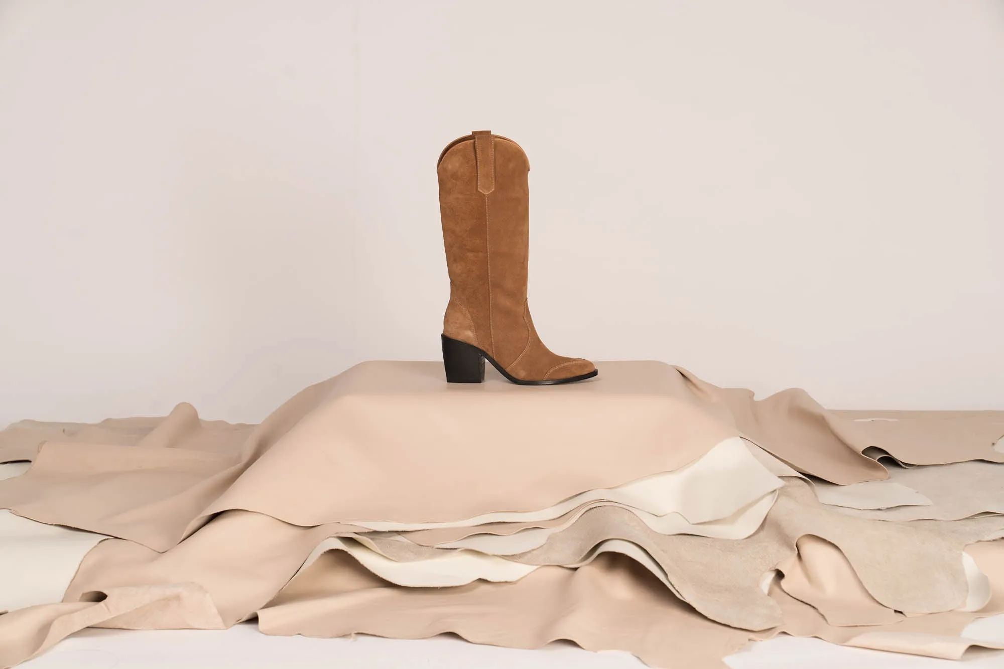 Boot Greta Suede Tan