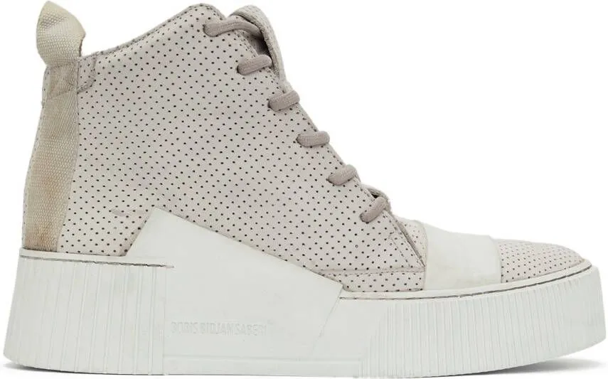 Boris Bidjan Saberi Off-White Bamba 1.1 High Top Sneakers