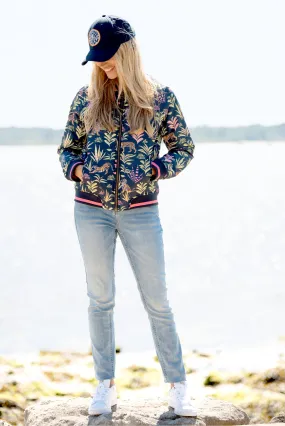 Botanical Tiger Bomber Jacket