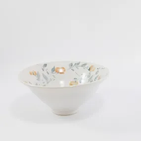 Bowl with Small Yellow Flowers