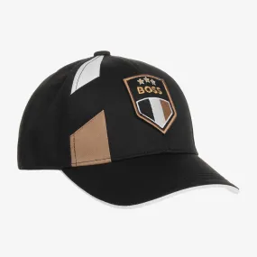 Boys Black Twill Cap