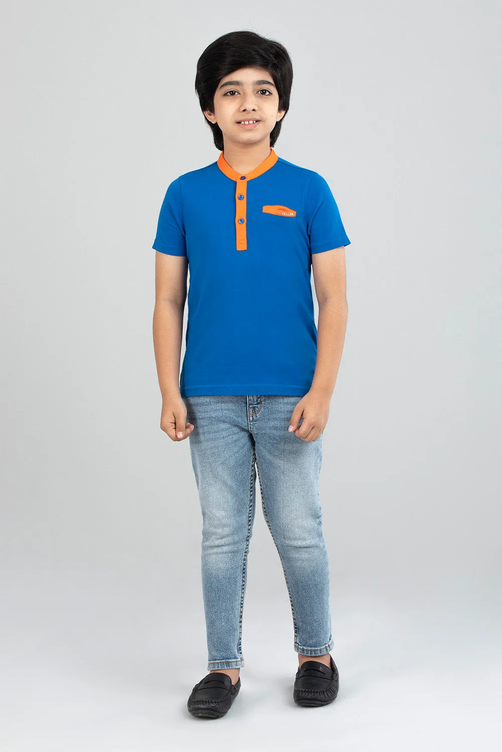 Boys Polo Shirt 6-8 Years)