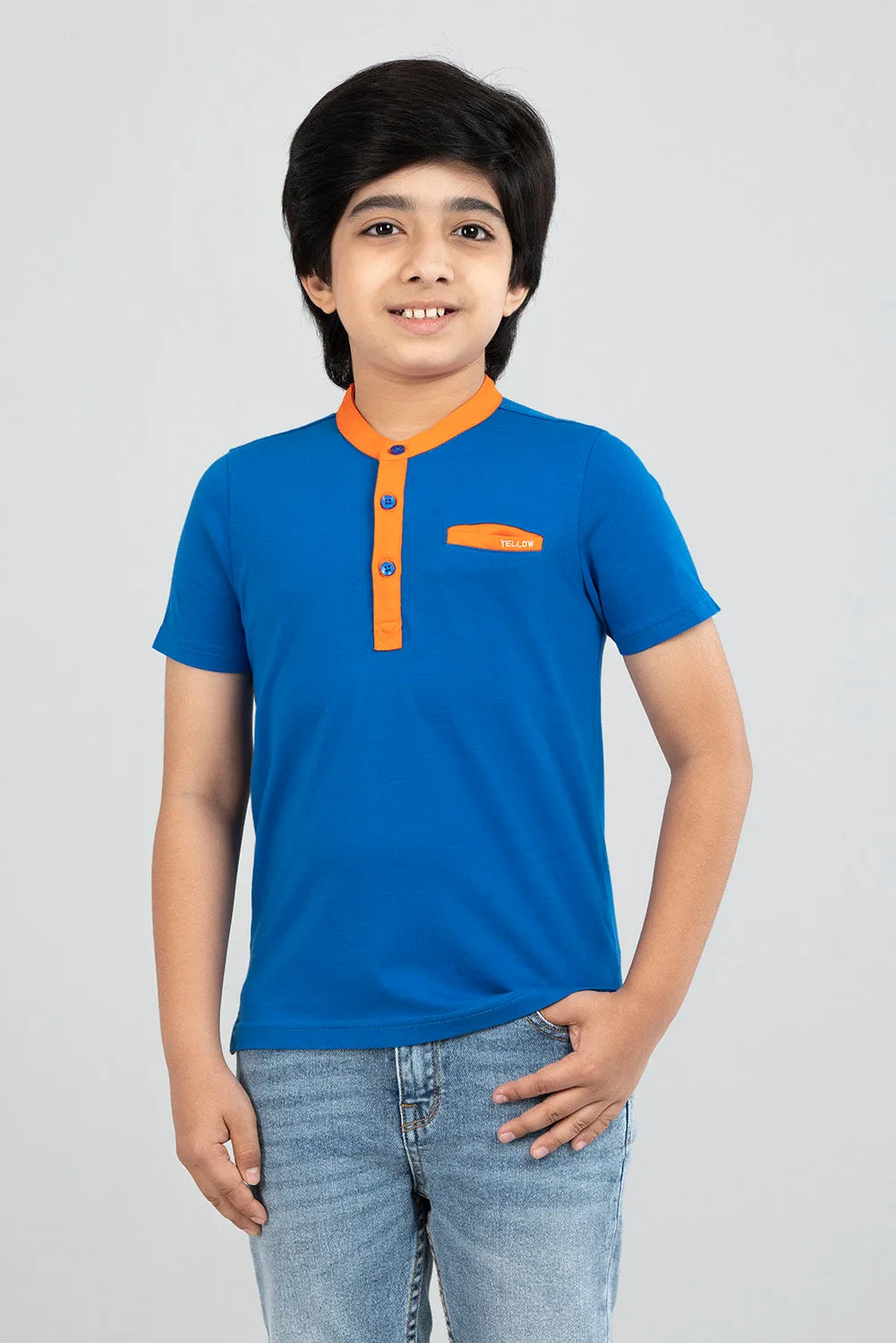 Boys Polo Shirt 6-8 Years)