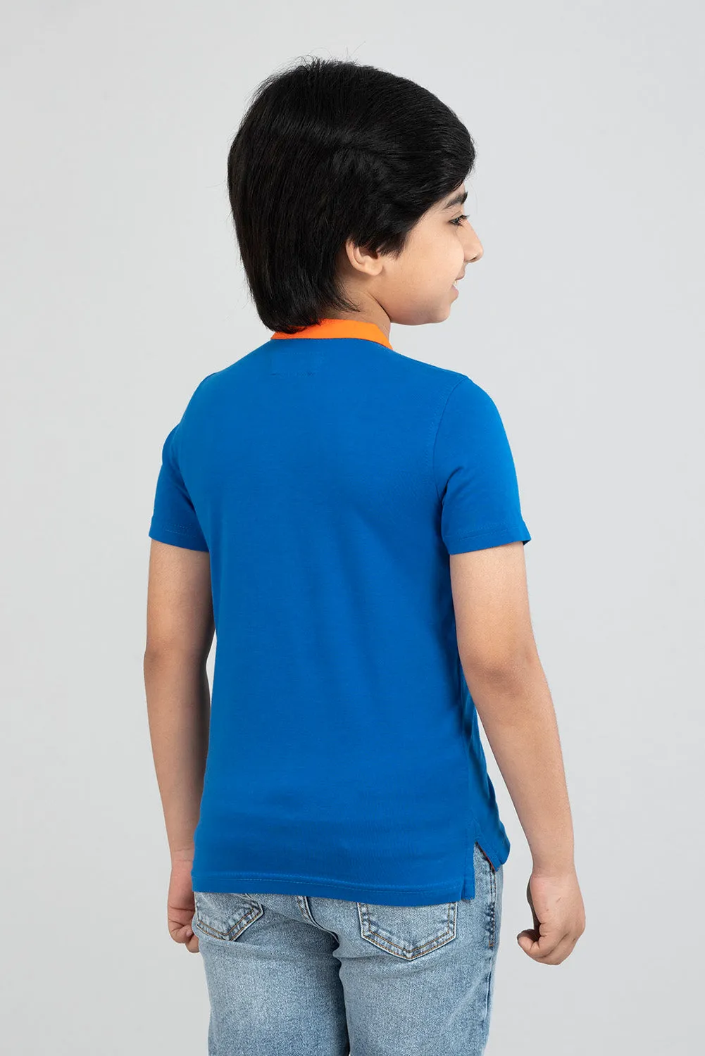 Boys Polo Shirt 6-8 Years)