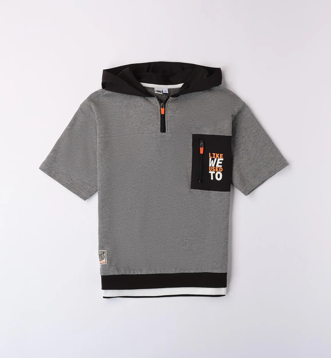 Boy's short sleeve sweatshirt