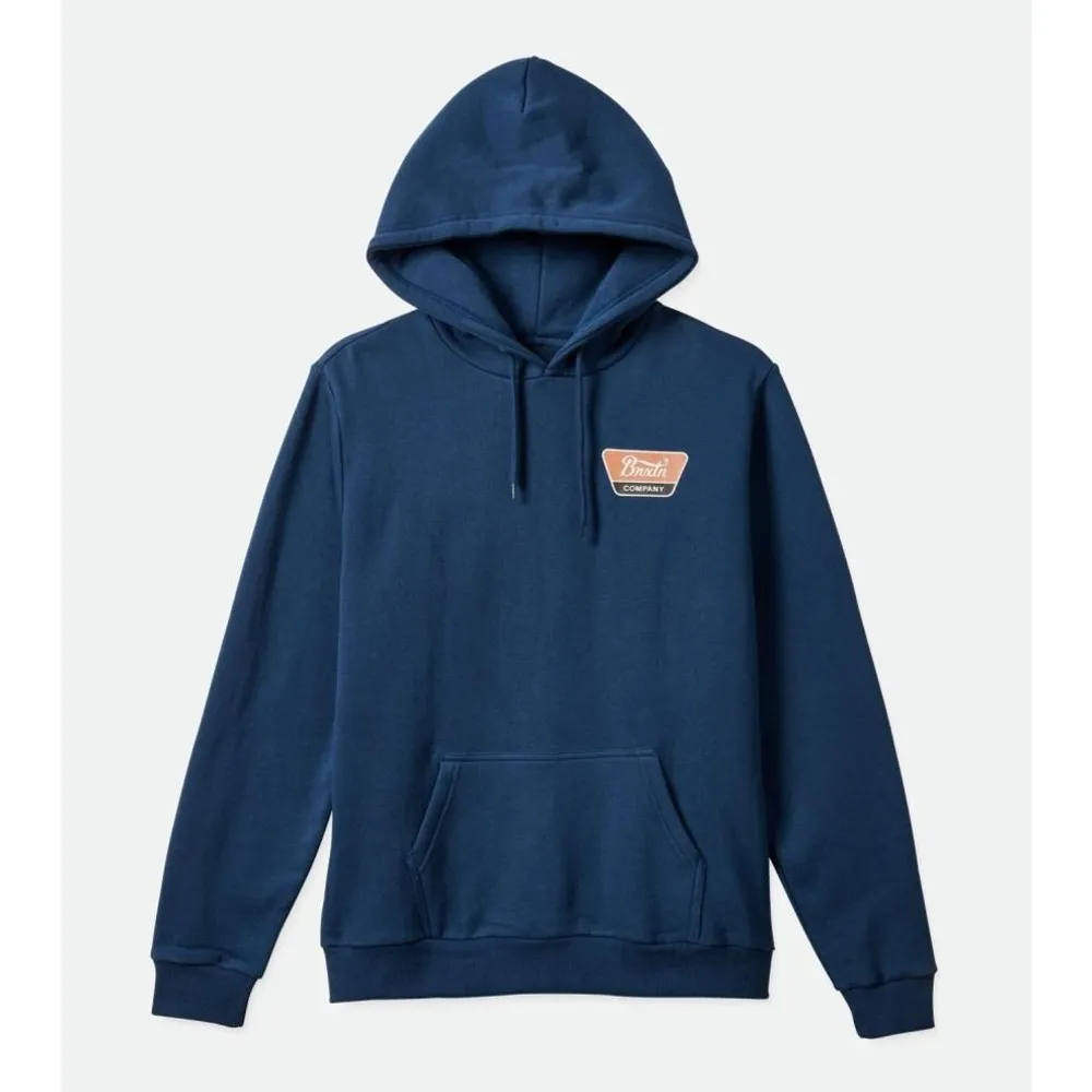 Brixton – Linwood Hoodie Moonlit Ocean Caramel | Eddie Franks Rye