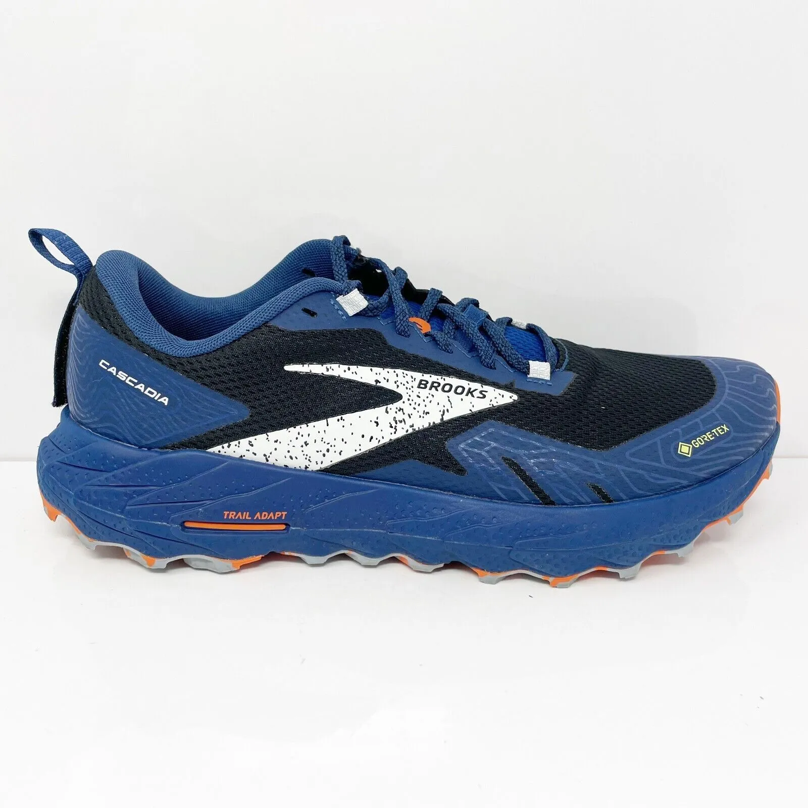 Brooks Mens Cascadia 17 GTX 1104021D062 Blue Running Shoes Sneakers Size 11 D