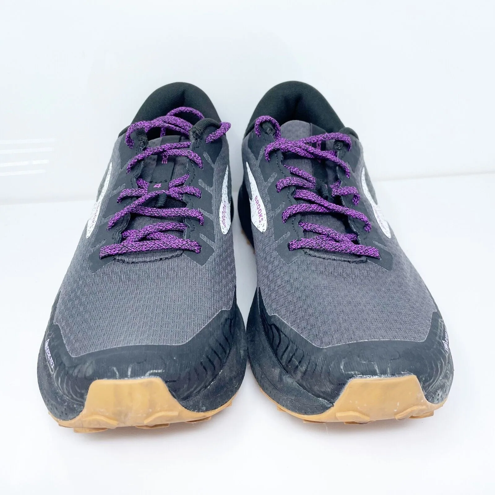 Brooks Womens Divide 4 GTX 1203931B073 Black Running Shoes Sneakers Size 9.5 B