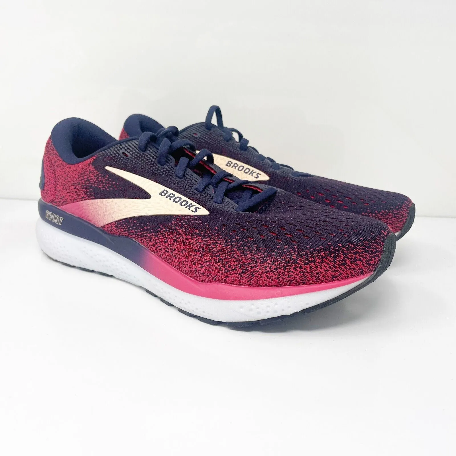 Brooks Womens Ghost 16 1204071D422 Blue Running Shoes Sneakers Size 11.5 D