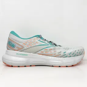 Brooks Womens Glycerin 20 1203691D061 Gray Running Shoes Sneakers Size 10 D