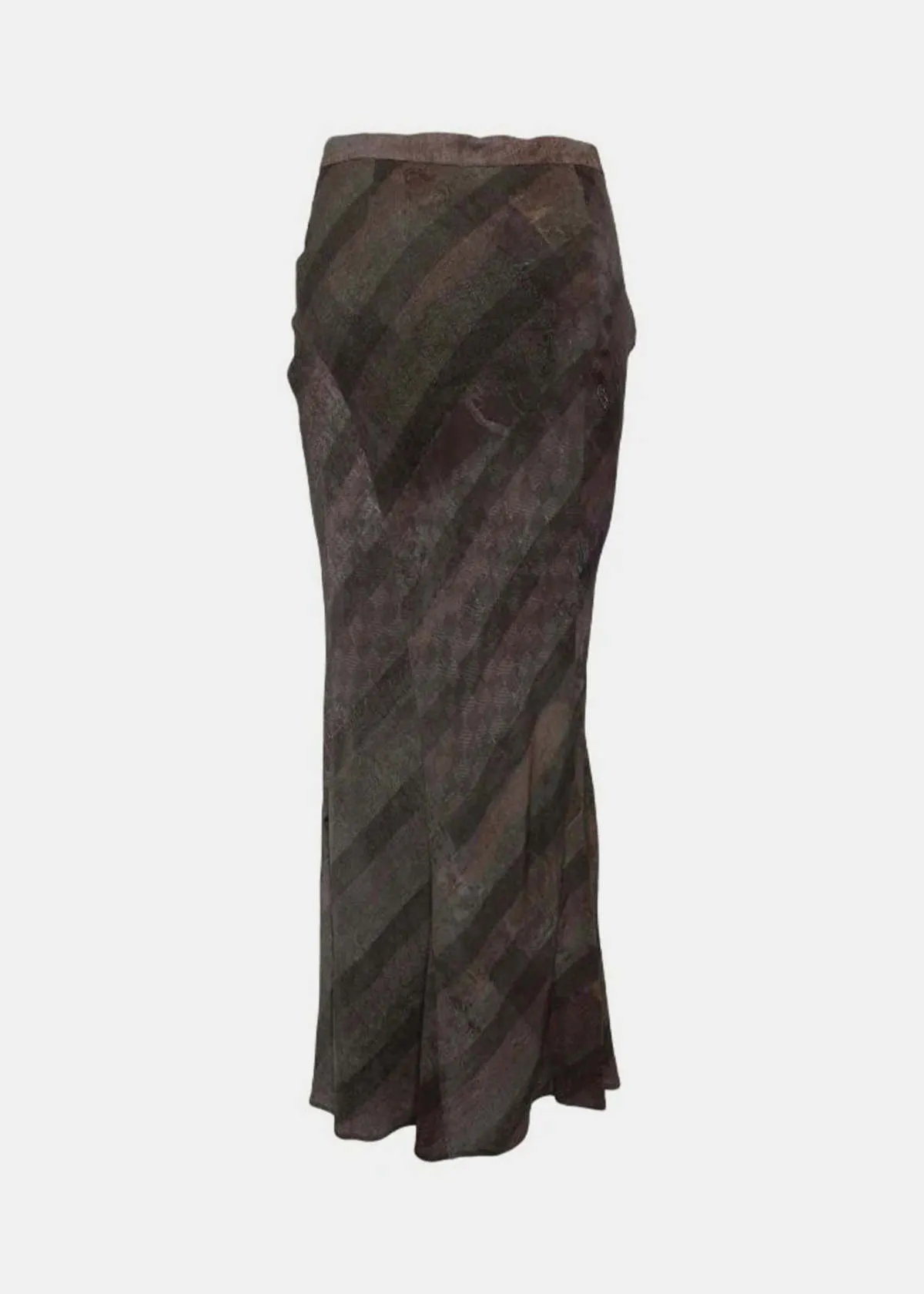 Brown Long Skirt - Brown