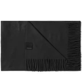 Canada Goose Solid Woven ScarfBlack