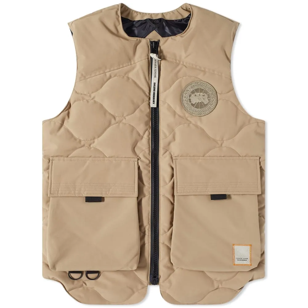 Canada Goose x NBA x Salehe Bembury VestTan