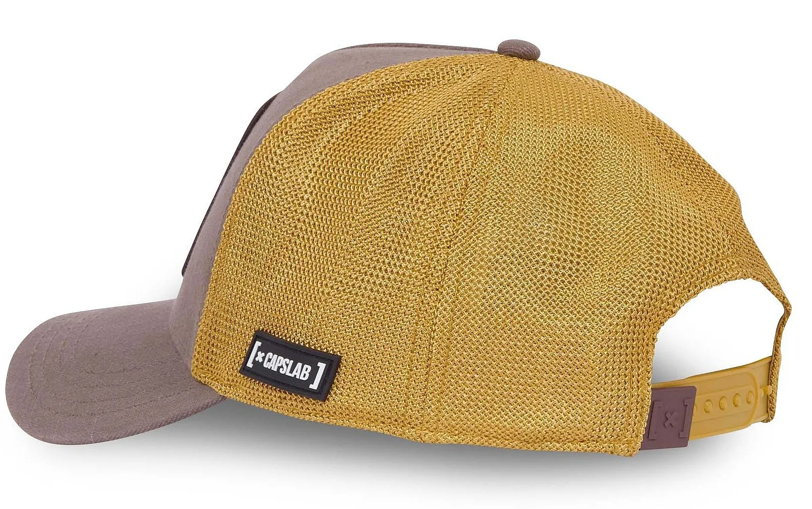 cap Capslab Marvel Premium Trucker - Groot/Brown/Gold - men´s
