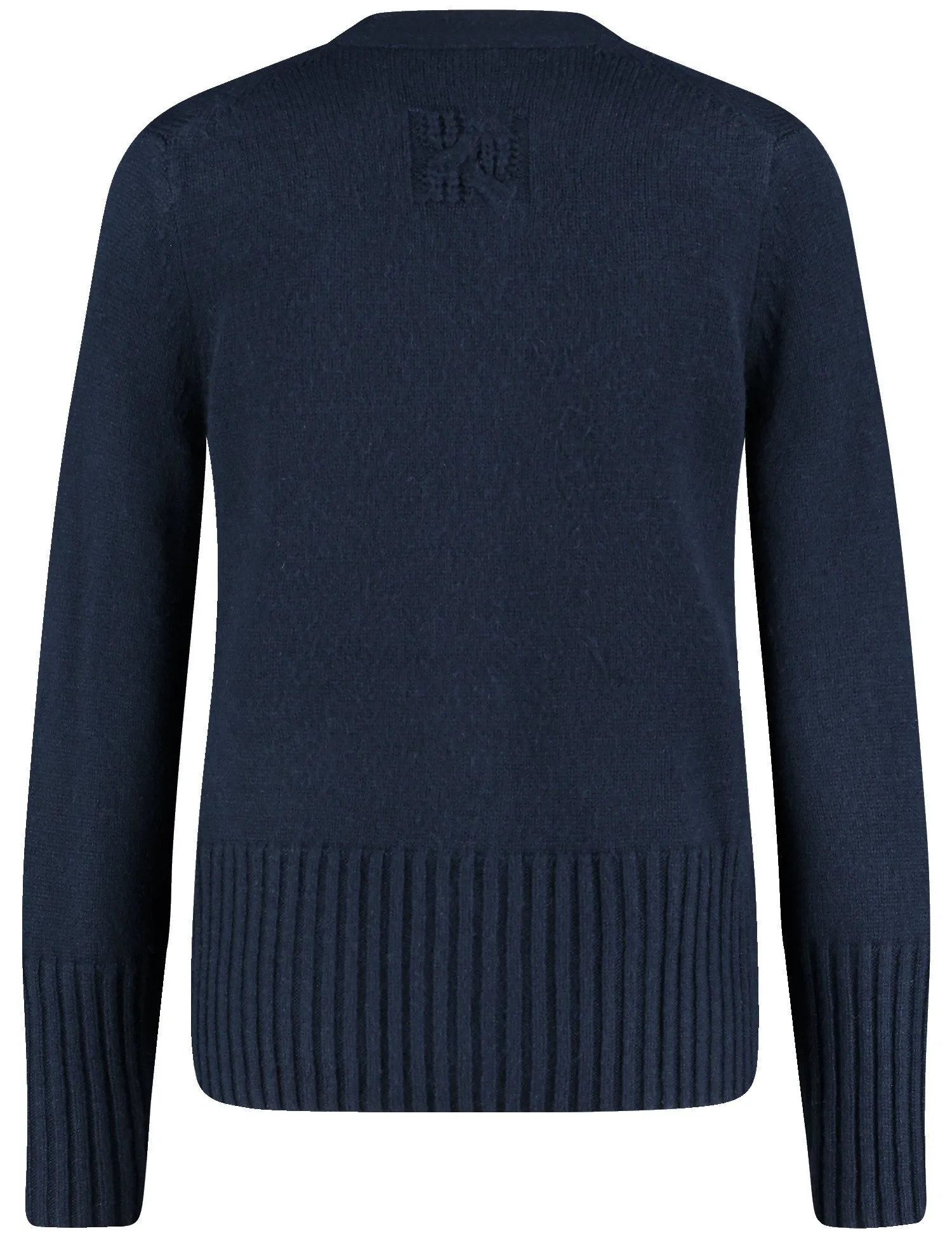 Cardigan with a percentage of wool