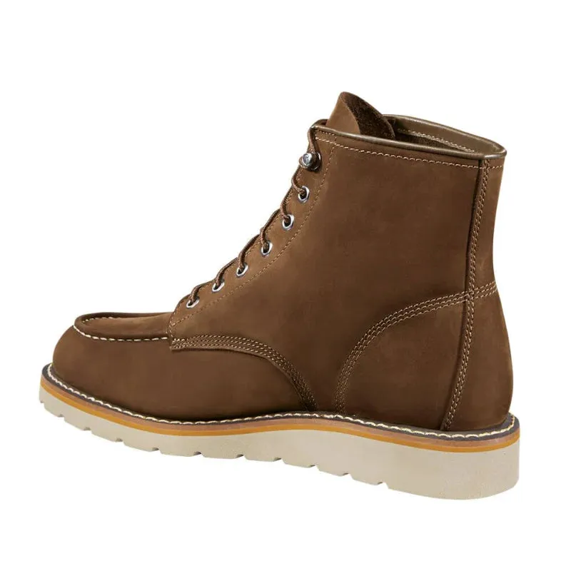 Carhartt Men's Moc 6 Soft Toe Wedge Work Boot 13M Brown