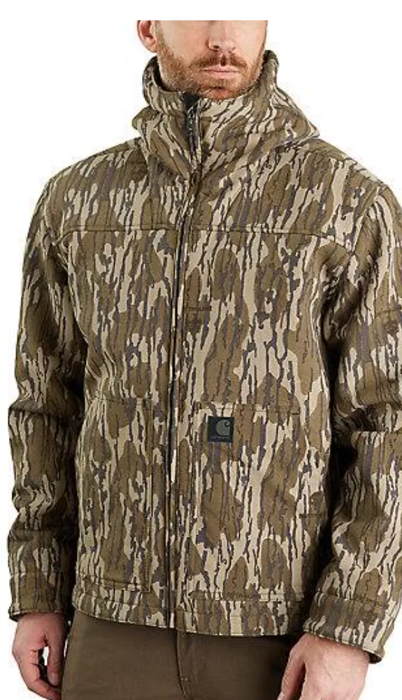 Carhartt Super Dux Relaxed Fit Sherpa Lined Camo Active Jacket 105477