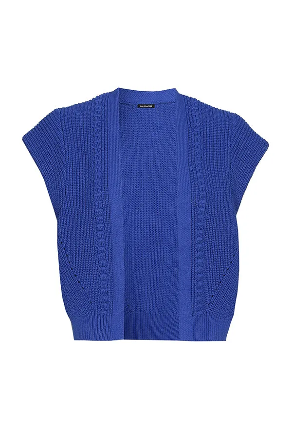 Caroline Biss SHORT LOOSE CARDIGAN