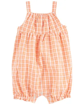 Carter's / OshKosh Baby Gingham Seersucker Romper