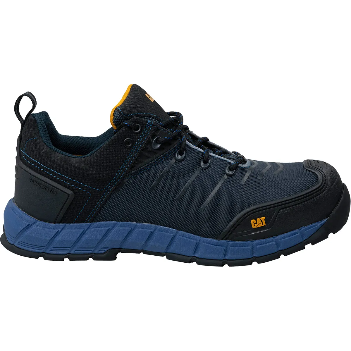 CAT Bi Way Blue S1P Safety Trainers 11