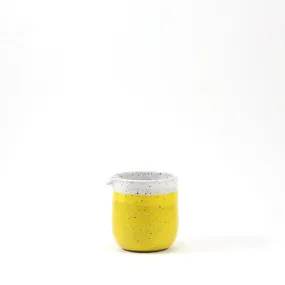 Ceramic Creamer in Yellow by Rachael Pots