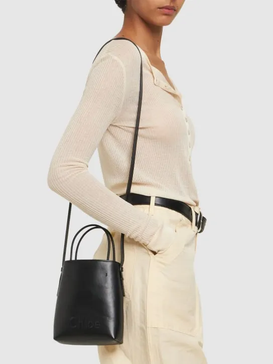 Chloé   Chloé Sense leather top handle bag 