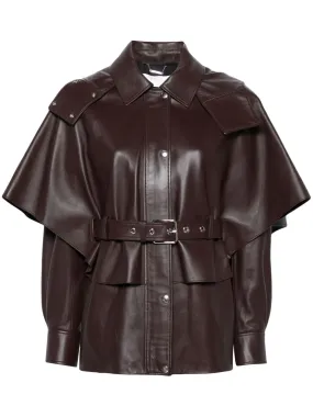 Chloé Layered Leather Jacket | Luxury and style at your fingertips