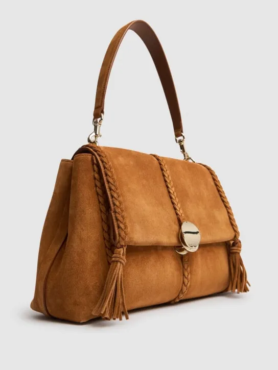 Chloé   Penelope suede shoulder bag 