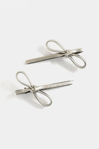 Chrissa Bow Bobby Pin Set
