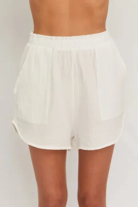 Citrine Raya Short White