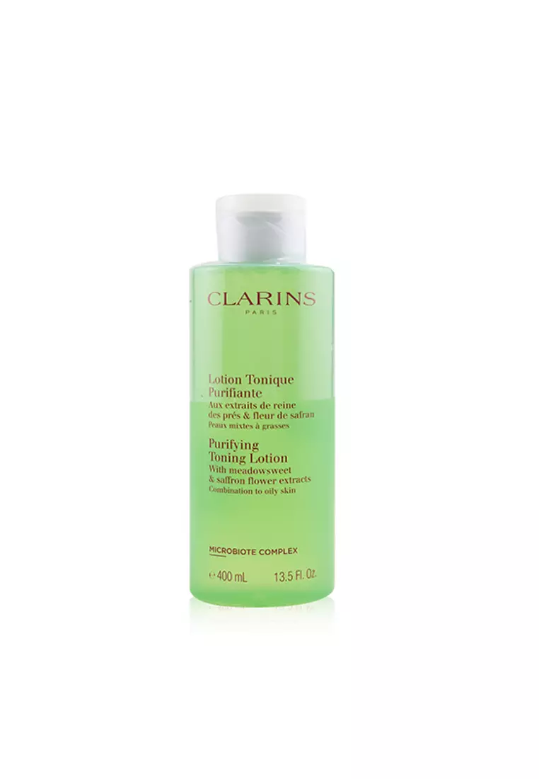Clarins CLARINS - Purifying Toning Lotion with Meadowsweet & Saffron Flower Extracts - Combination to Oily Skin 400ml/13.5oz