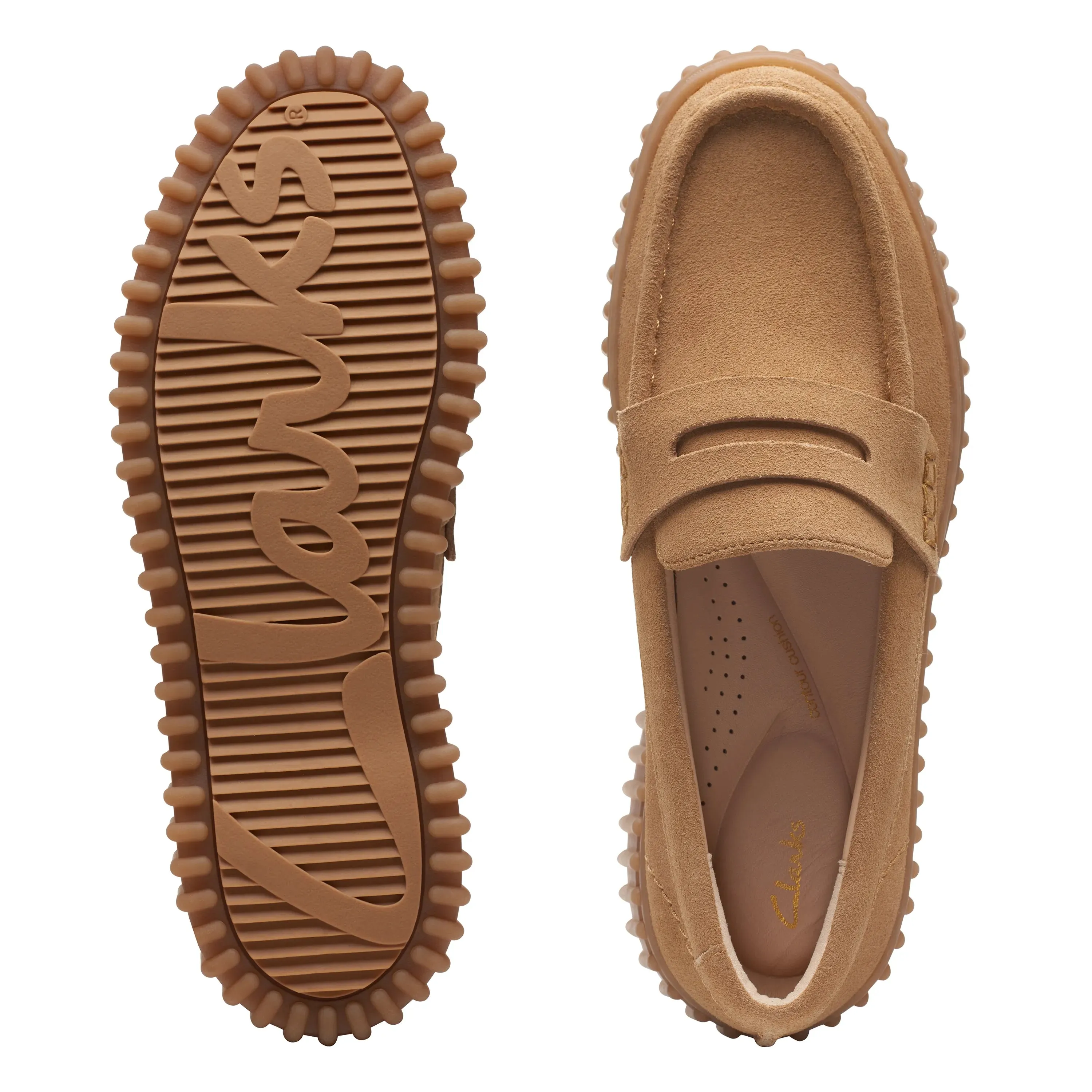 CLARKS | MOCASINES MUJER | TORHILL PENNY LIGHT TAN SUEDE | MARRN