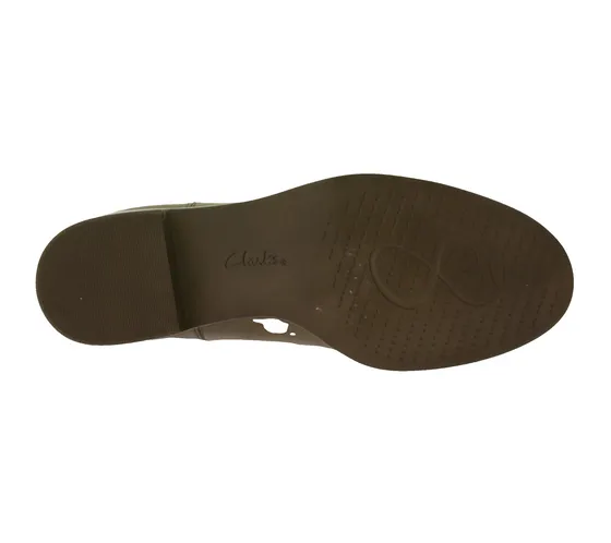 Clarks Taylor Shine Bottines Chelsea pour femmes chaussures en cuir intemporelles 50534749 marron clair