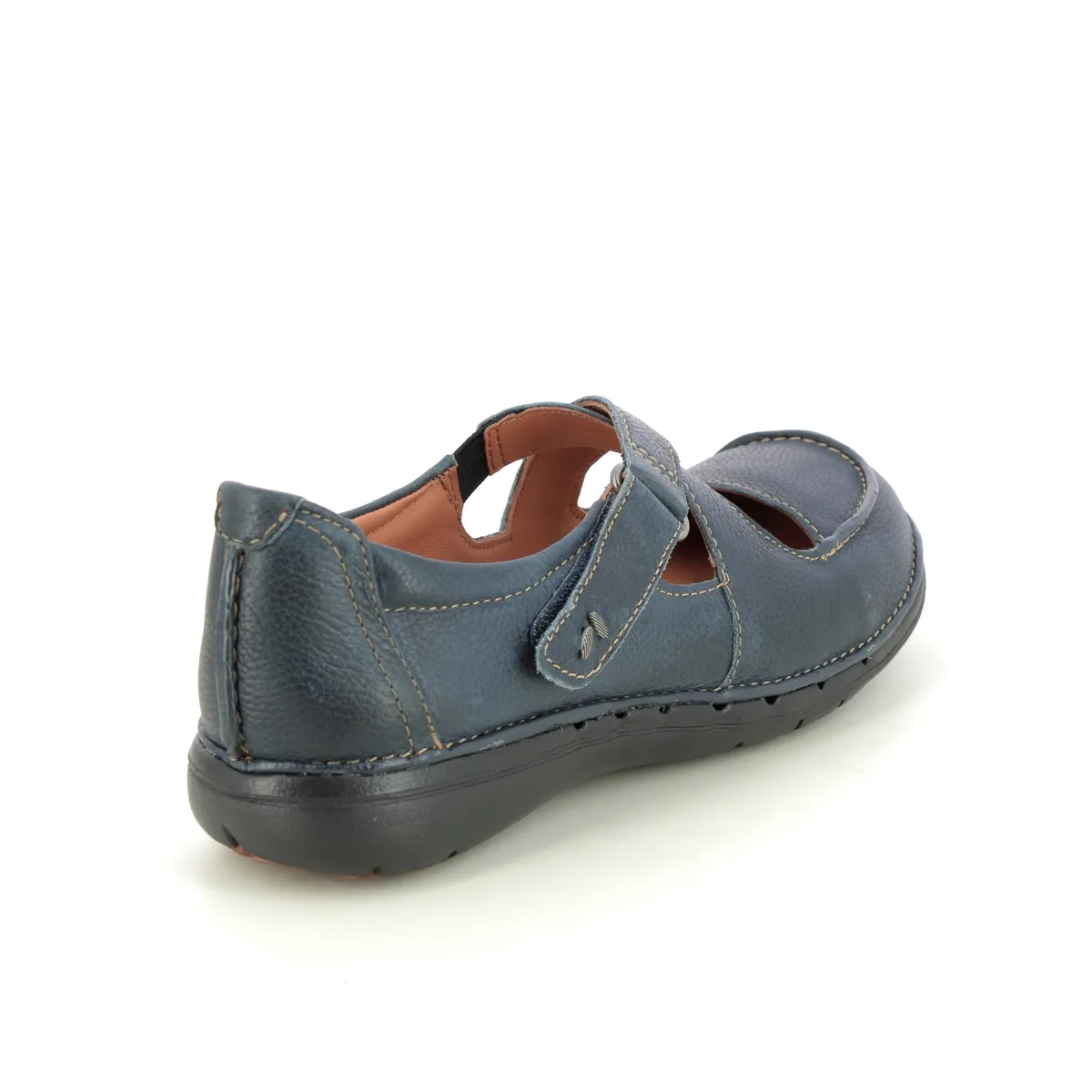 Clarks - Un Loop Strap 261749724d - D Fit (navy Leather)