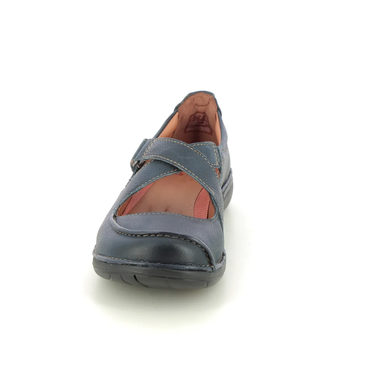 Clarks - Un Loop Strap 261749724d - D Fit (navy Leather)